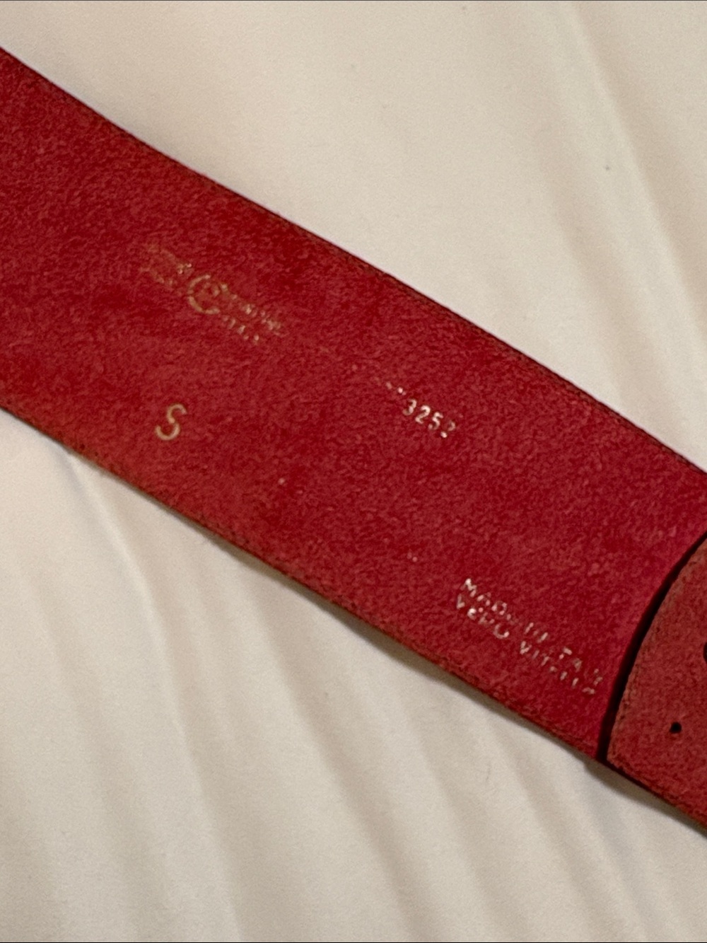 Italian Women’s Pink Crocodile-Accent Wide Belt 🇮🇹 - Picture 6 of 6